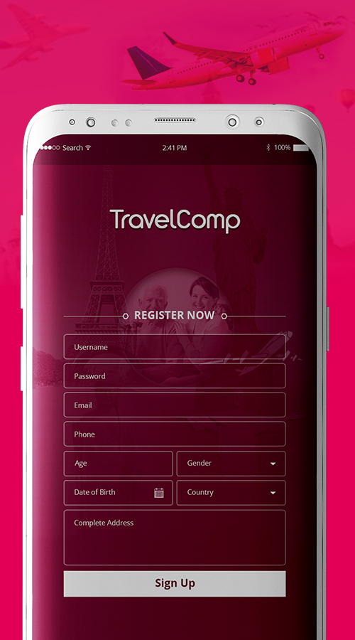 Trip Comrade (Travel Booking app): screenshot 2
